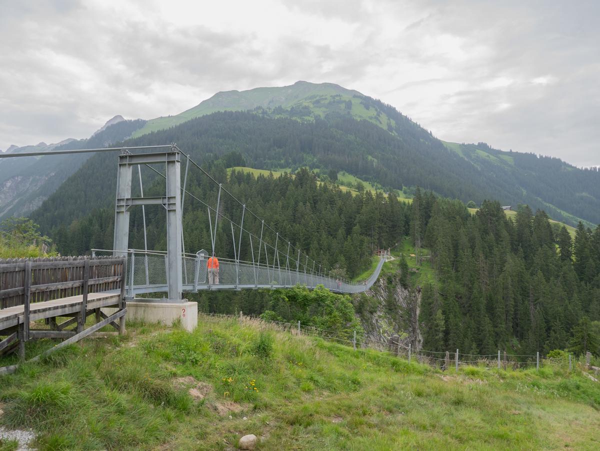 Holzgau Suspension Bridge 