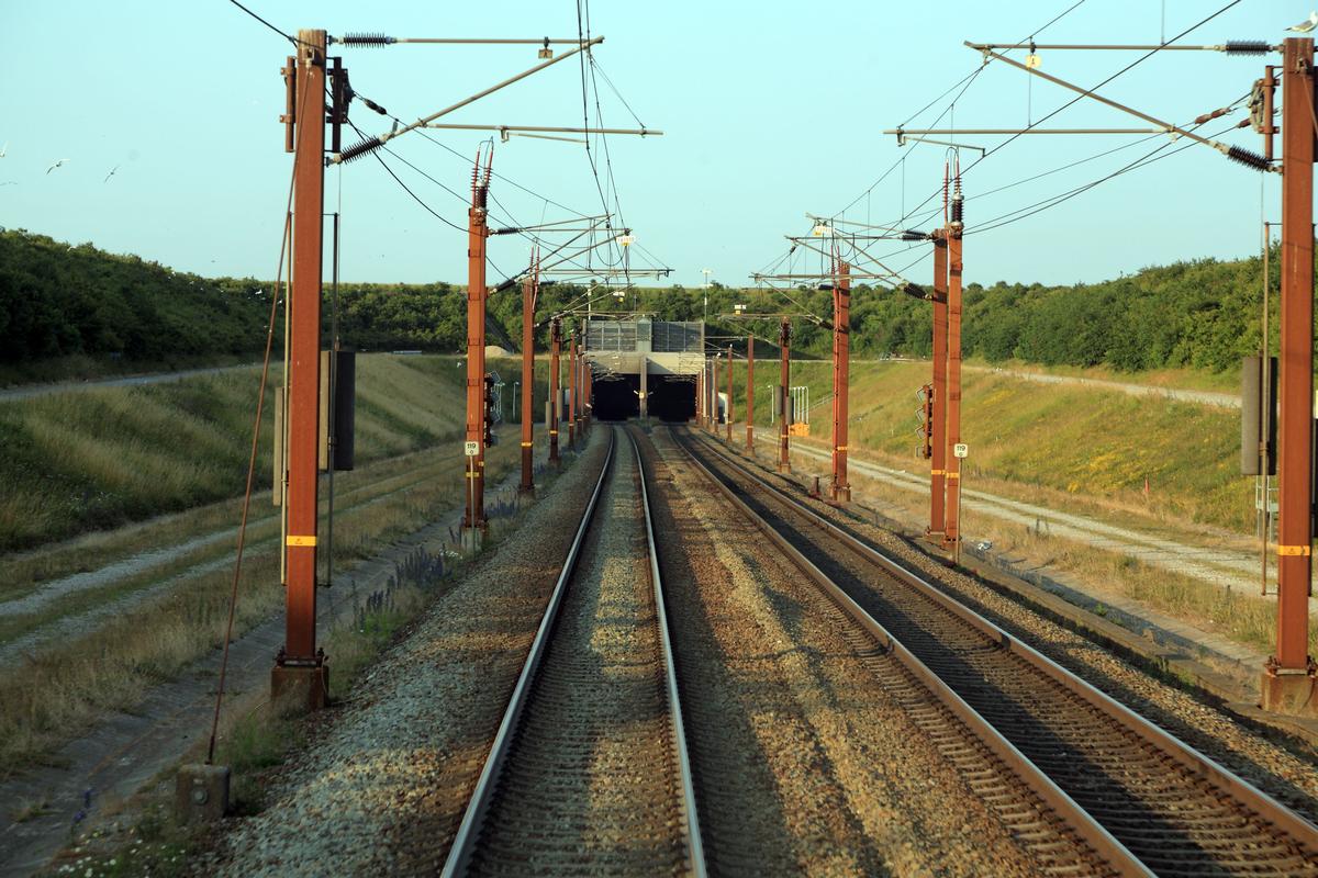 Eisenbahntunnel unter dem Großen Belt 