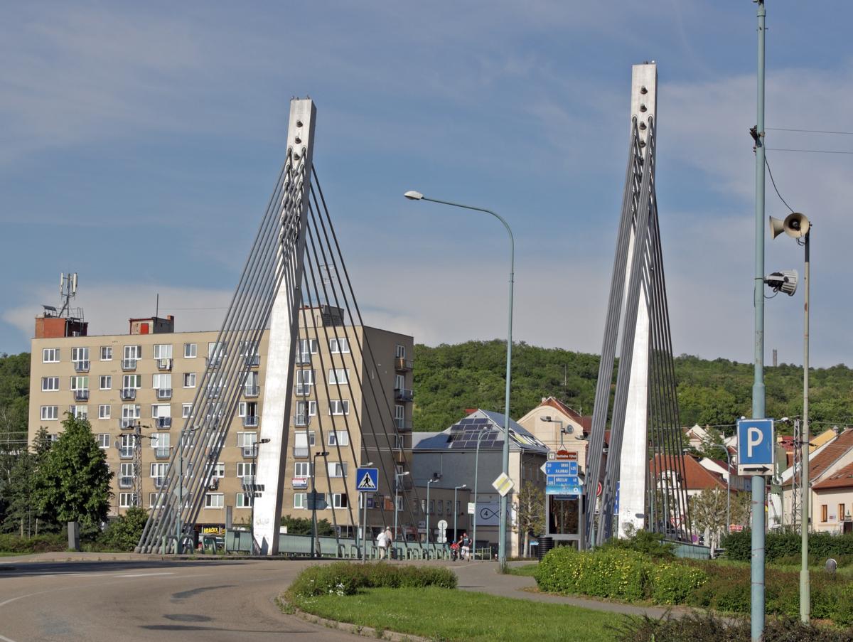 Schrägseilbrücke Židlochovice 