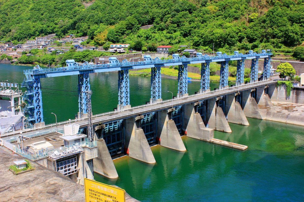 Barrage d'Ikeda (Tokushima) 