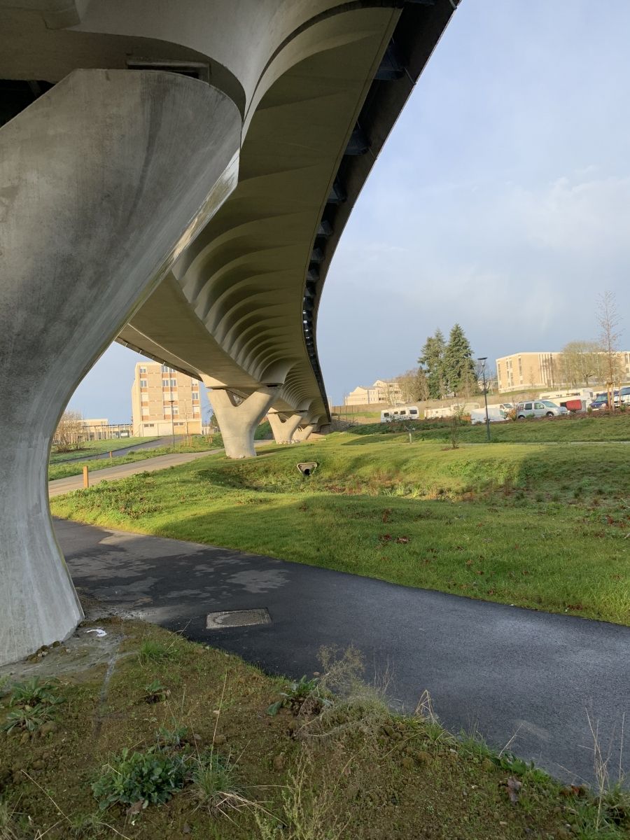 Rennes Metro Line B Viaduct 