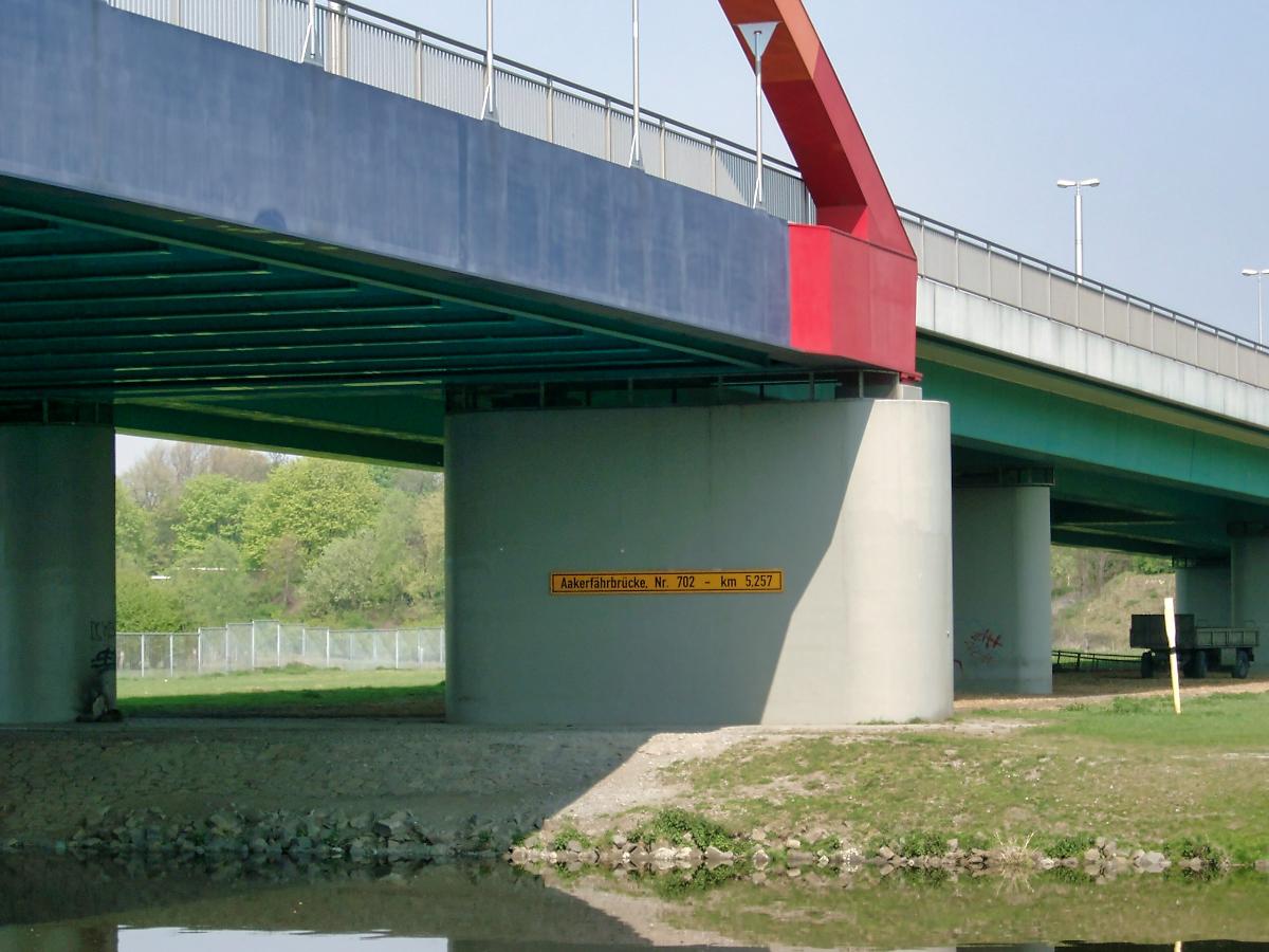 Aakerfährbrücke, Duisburg 