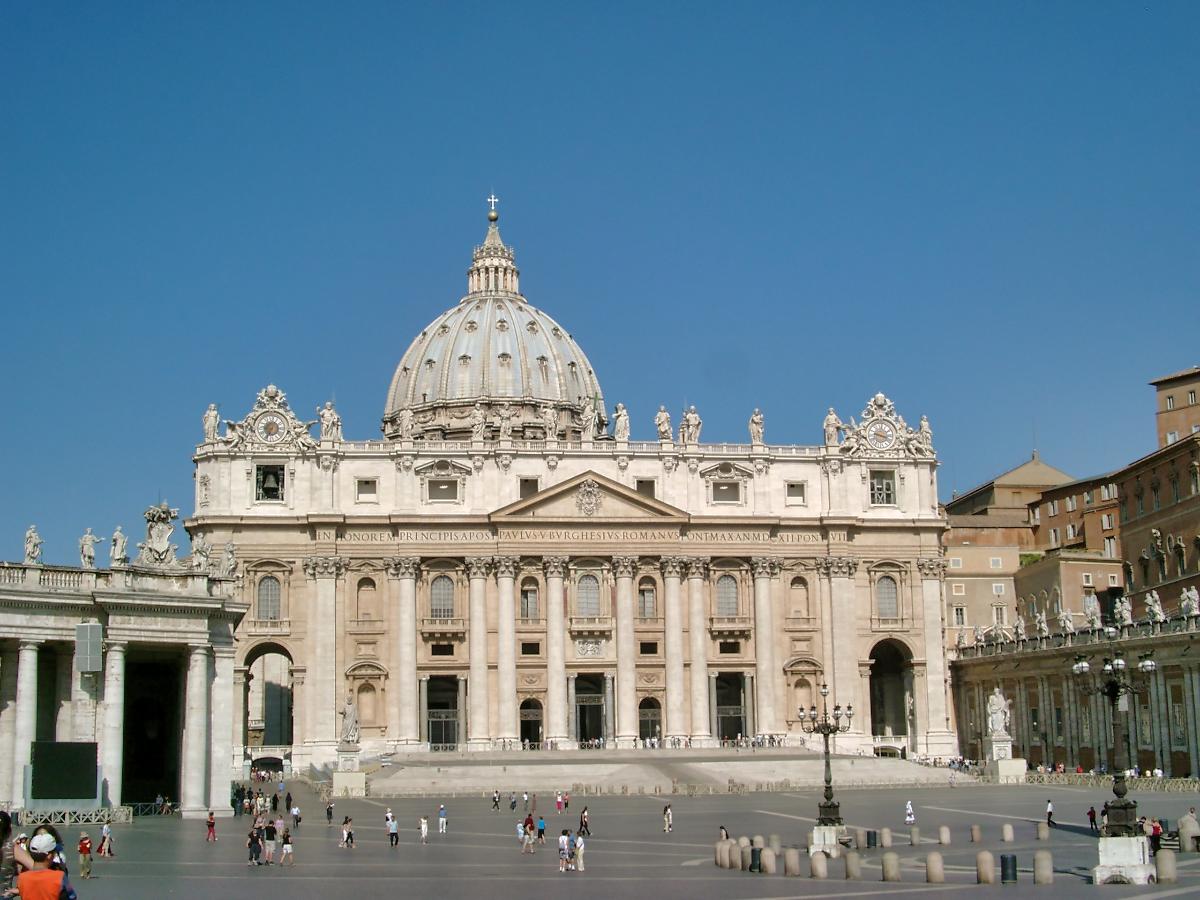 Saint Peter's Basilica (San Pietro in Vaticano), Vatican City, Rome 