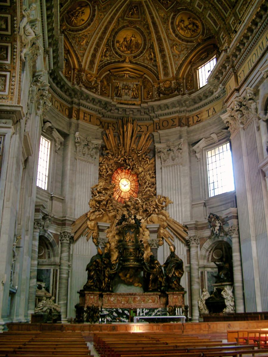 Saint Peter's Basilica (San Pietro in Vaticano), Vatican City, Rome 