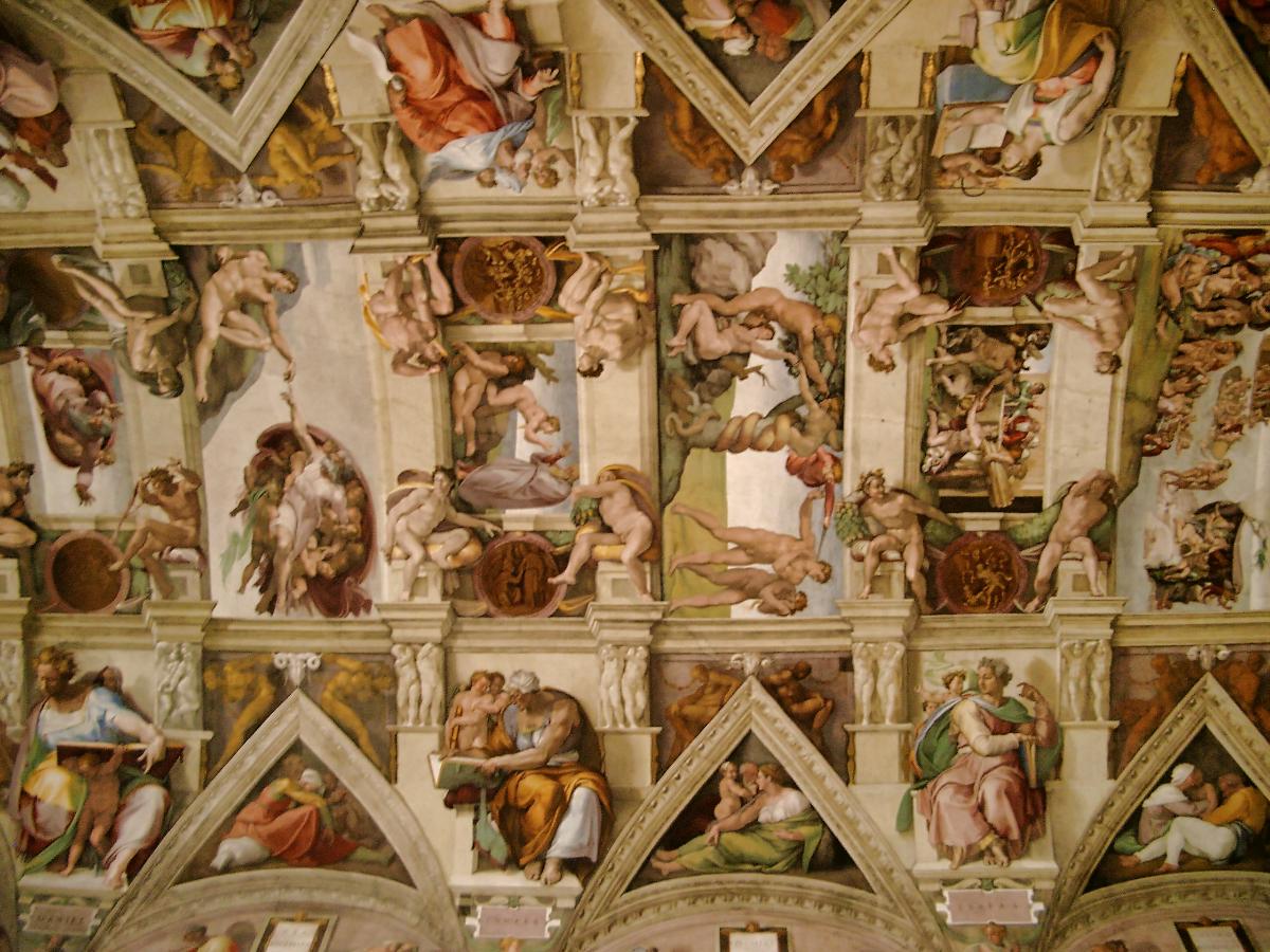 Sistine Chapel, Museen des Vatikan, Vatikan, Rom 