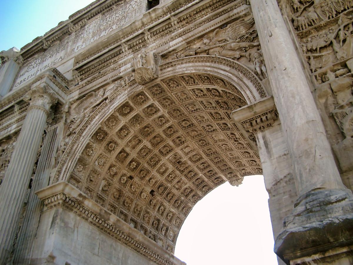 Arch of Septimius Severus, Roman Forum, Rome 