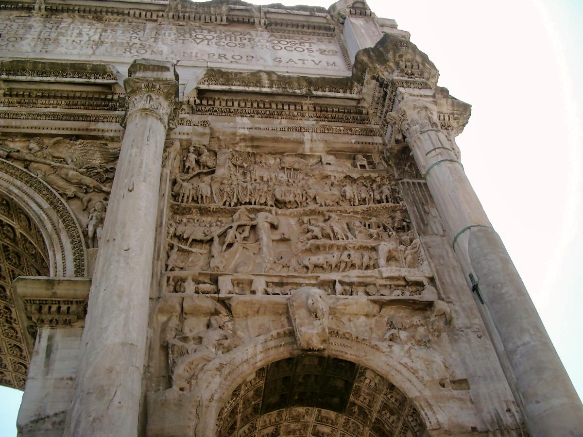 Arc de Septime Sévère, Forum Romanum, Rome 