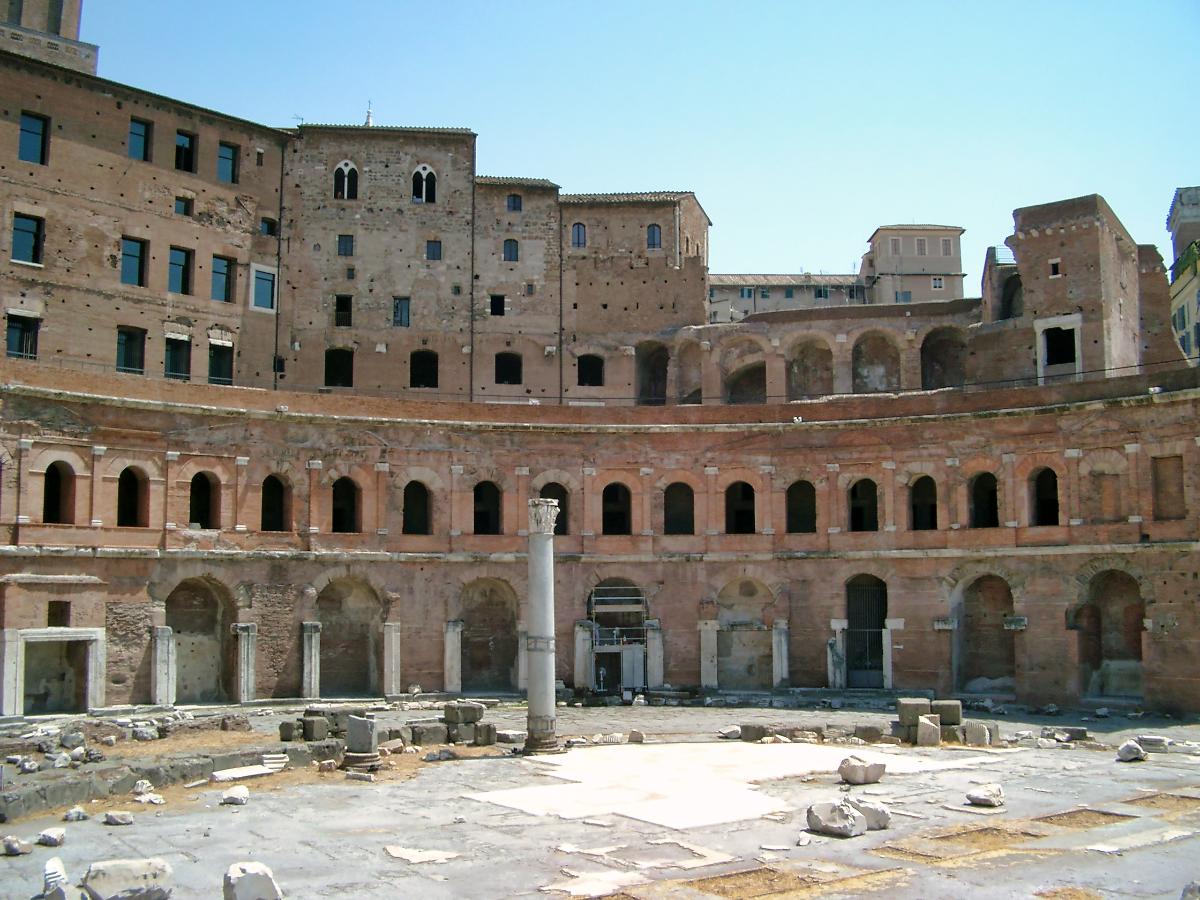 Markets of Trajan, Rome 