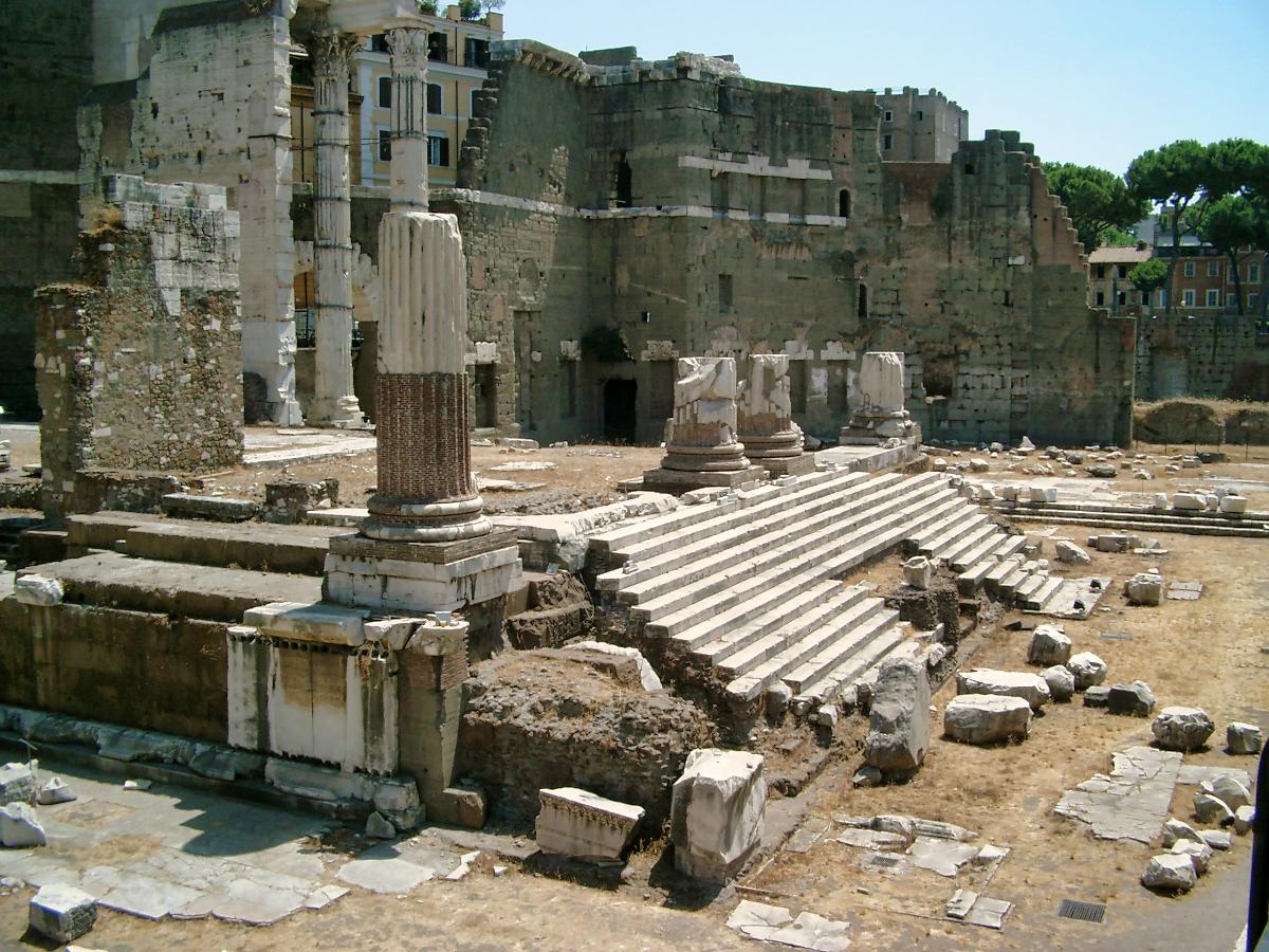 Tempel des Mars, Forum of Augustus, Rom 