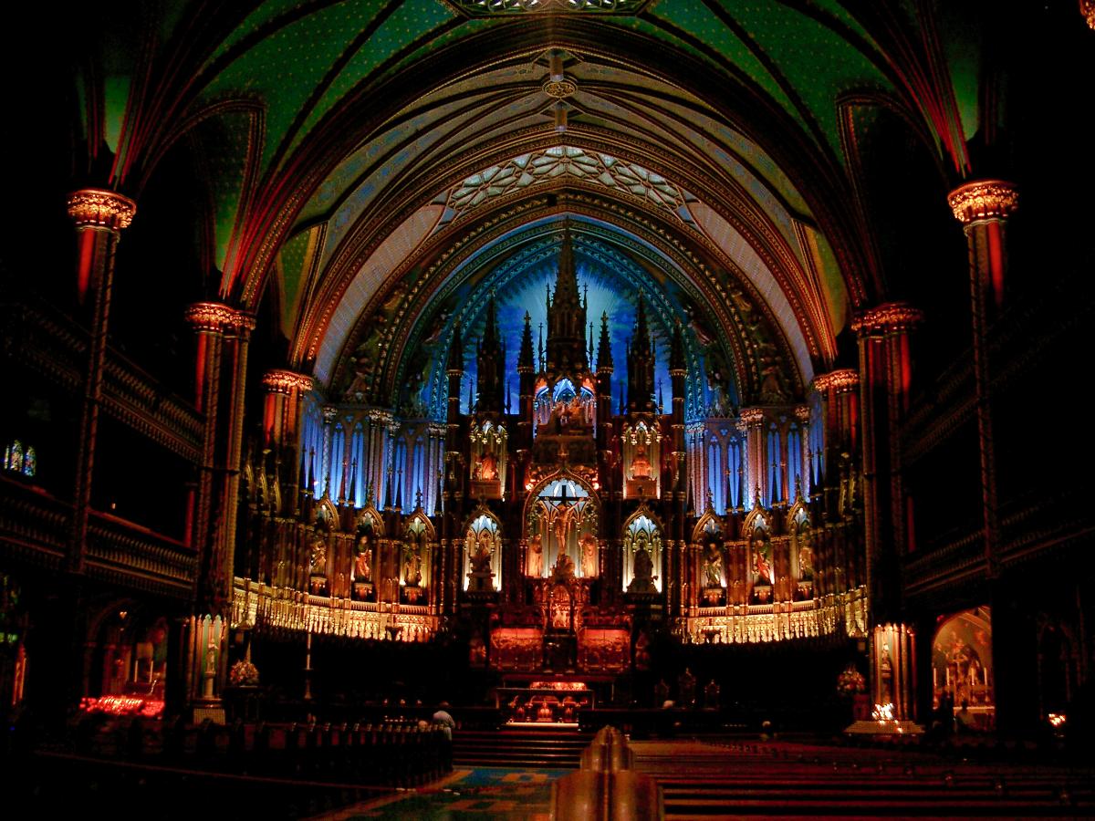 Basilique Notre-Dame de Montréal 