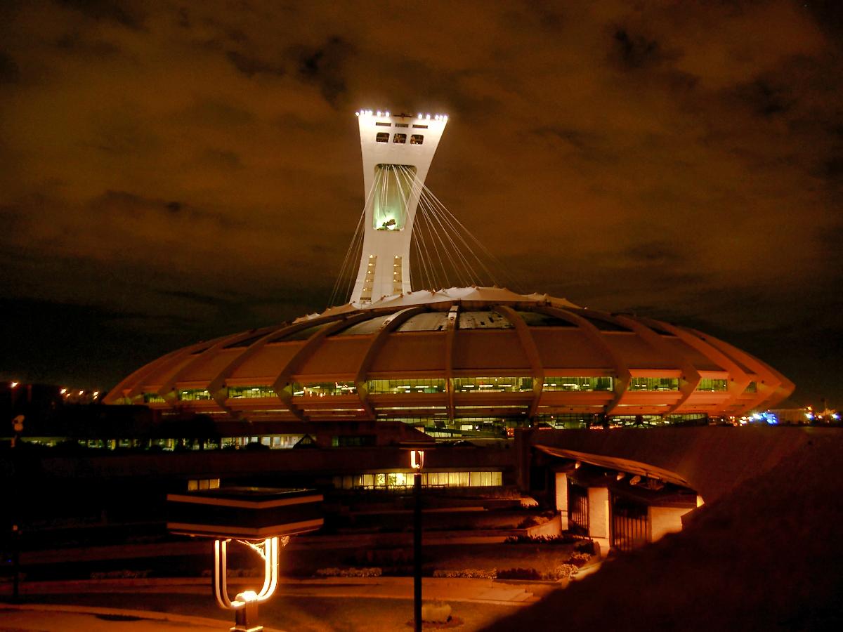 Turm und Olympiastadion, Olympiagelände, Montréal, Québec 