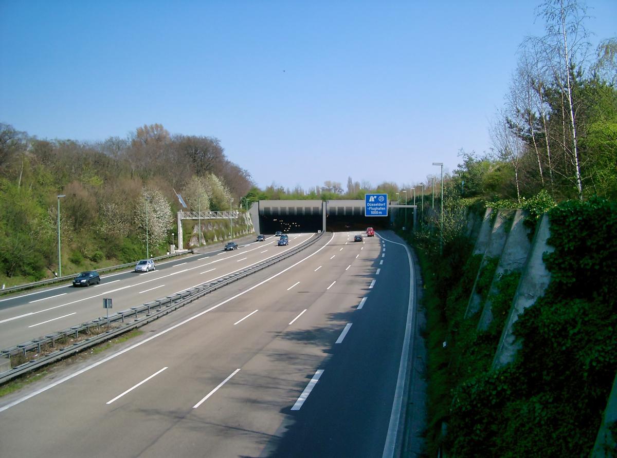 Autobahn A44 – Flughafentunnel, Düsseldorf 