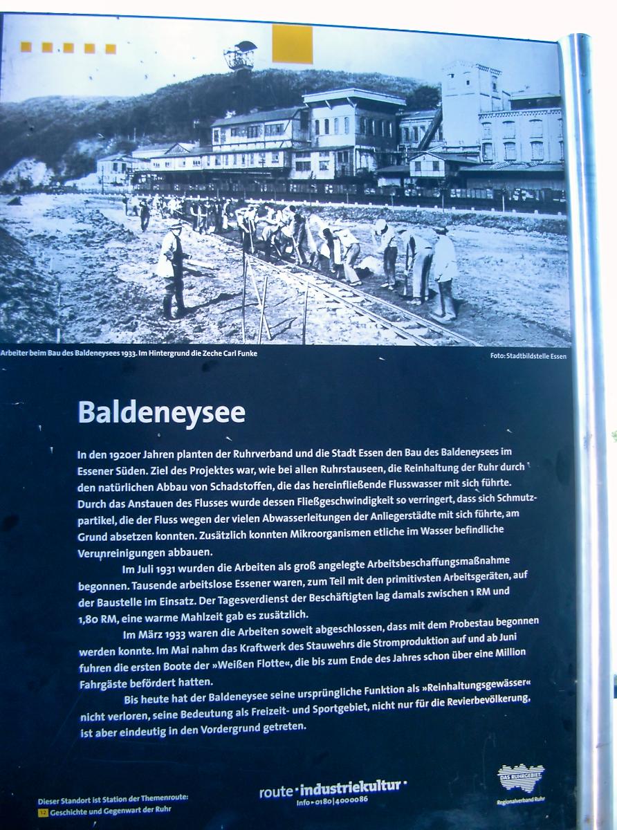 Baldeney Dam and Hydroelectric Plant 