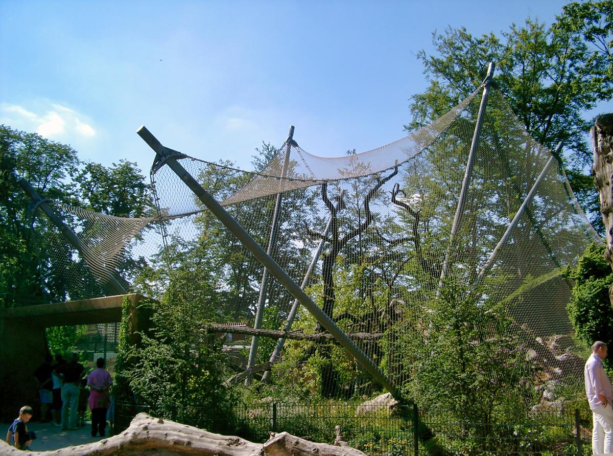 Grosskatzengehege, Krefelder Zoo 