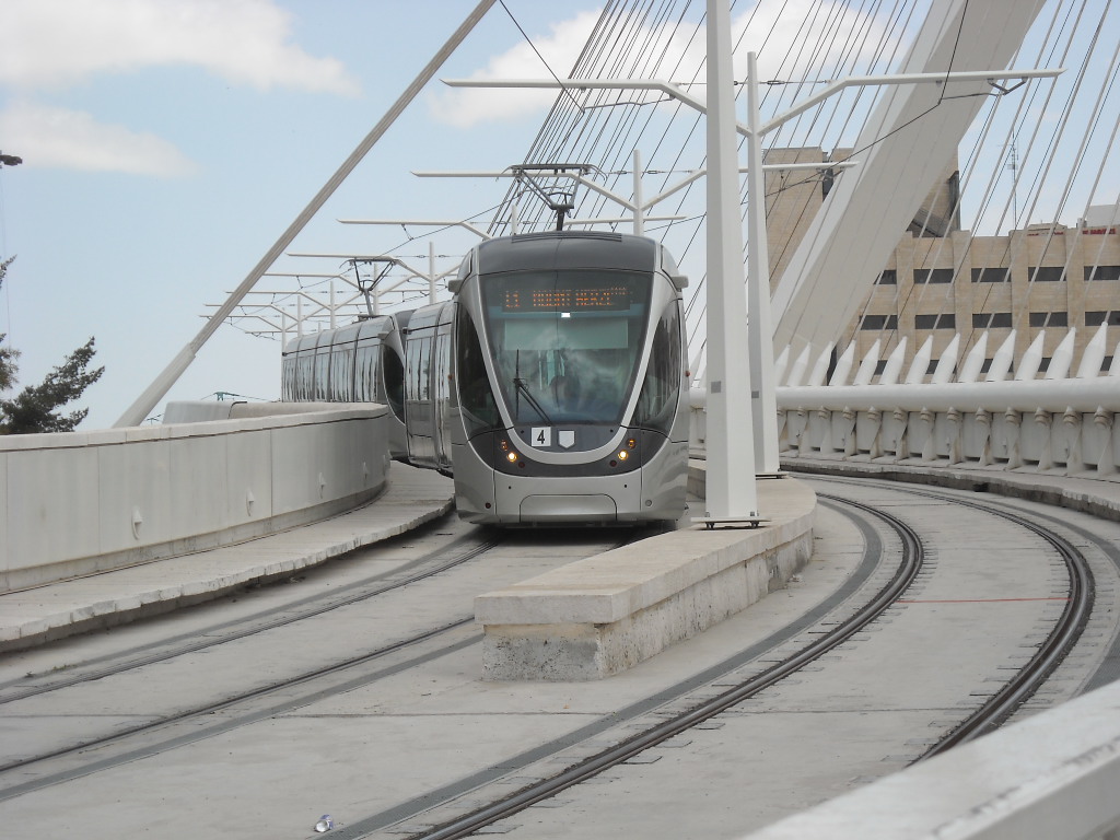 Pont-tramway de Jérusalem 