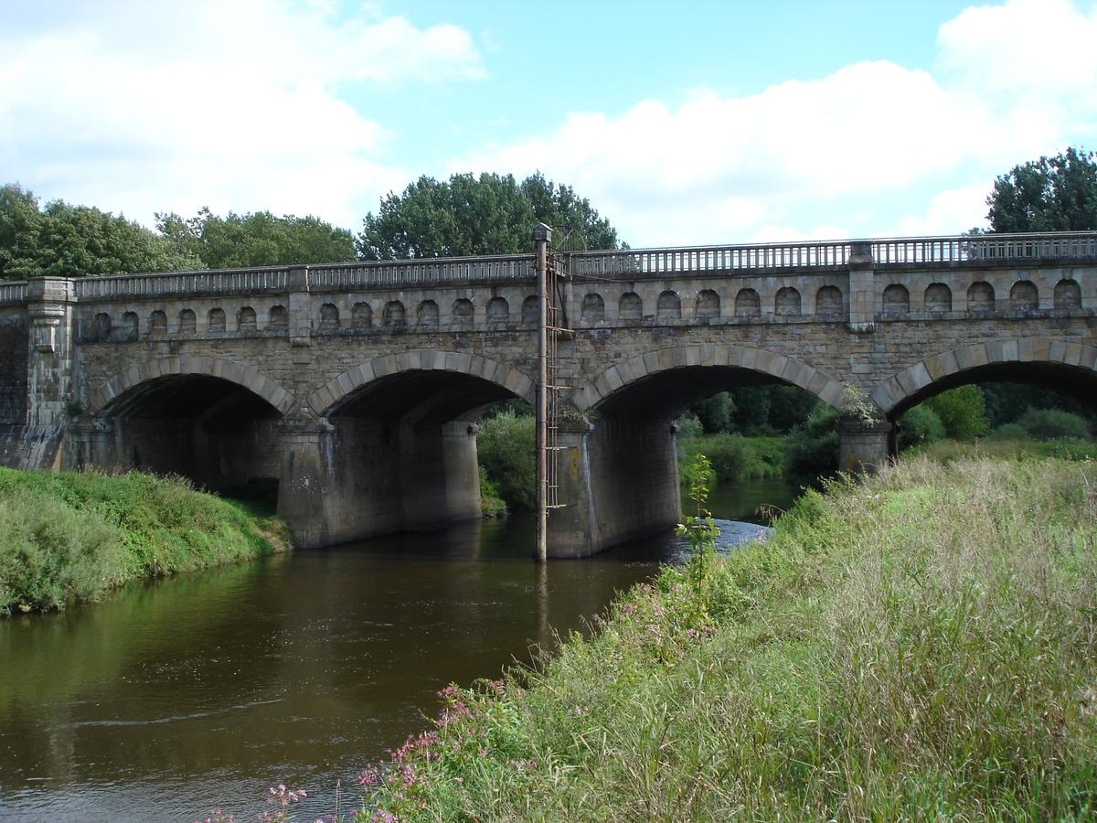 Canal Bridge over the Ems River 