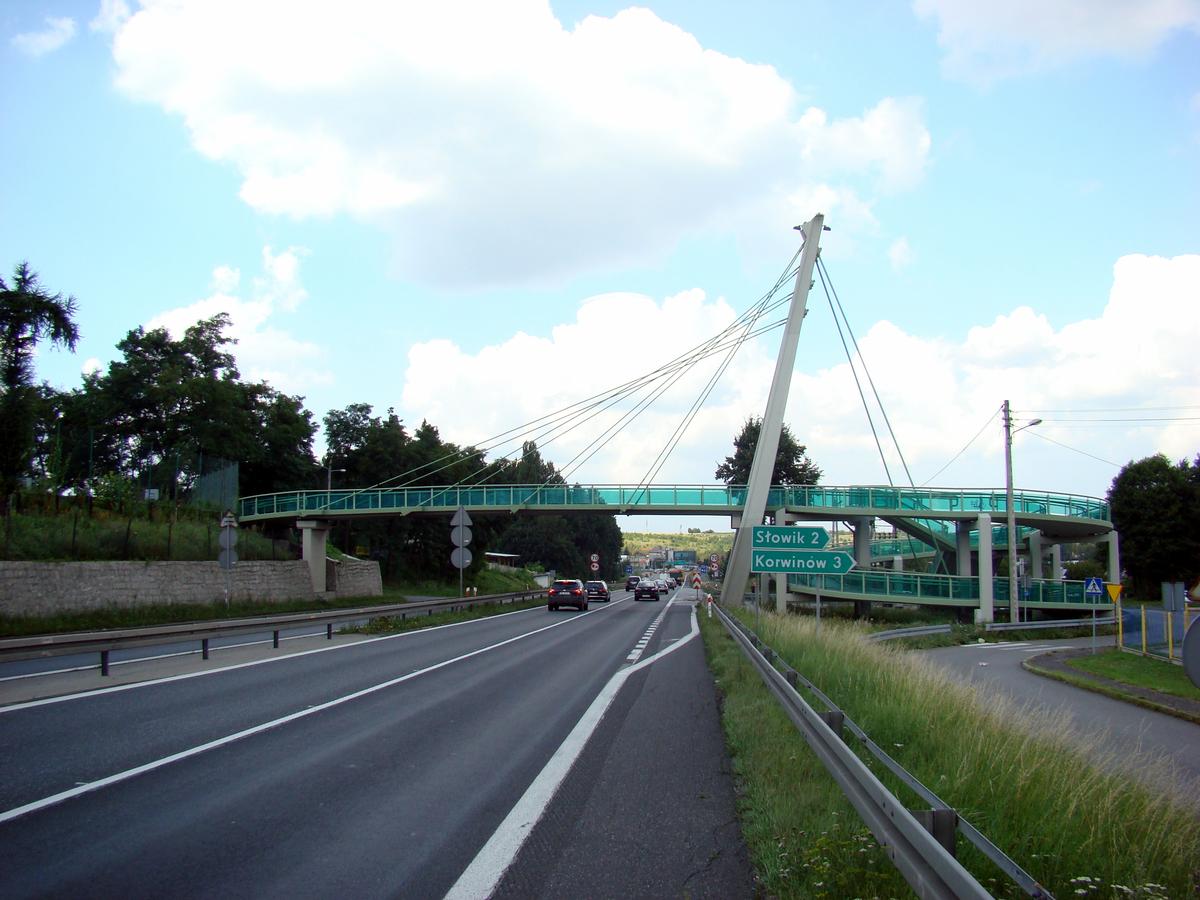 Geh- und Radwegbrücke Wrzosowa 