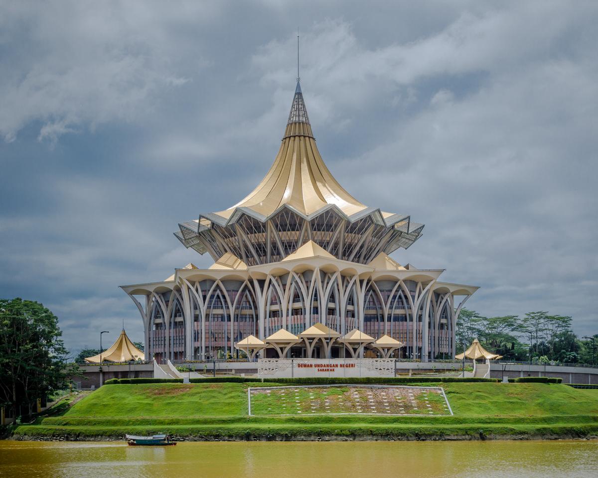 Nouvel parlement de l'asemblée législative de l'état de Sarawak 