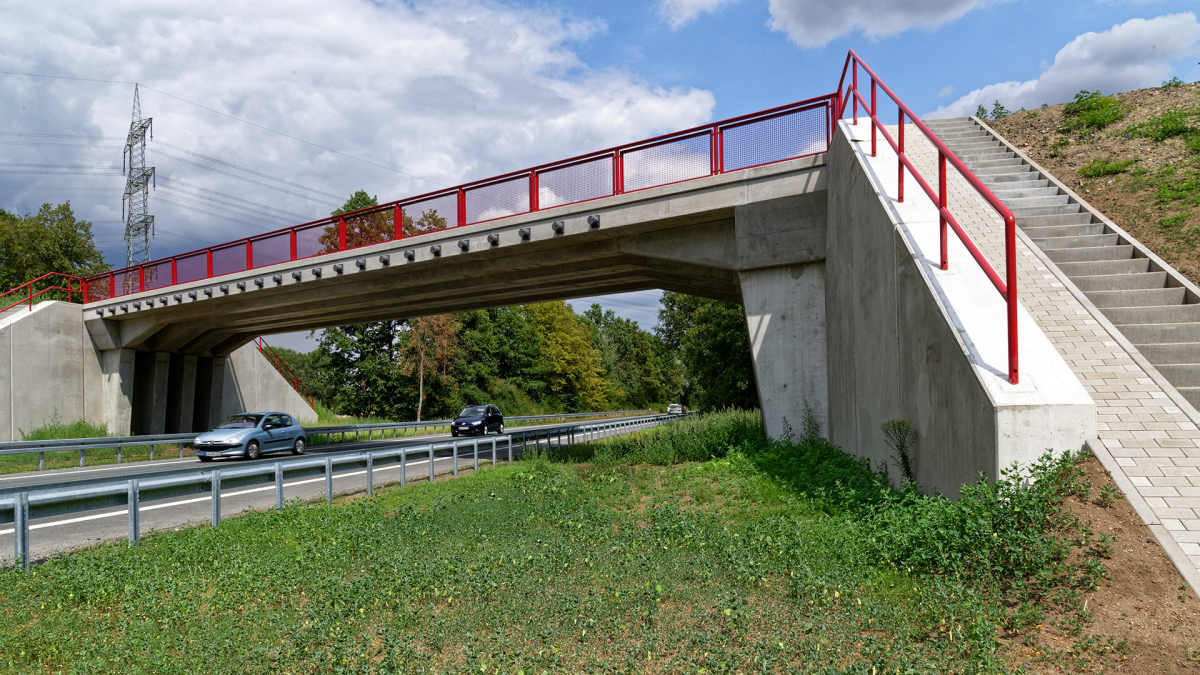 Fertigteilbrücke Stiegenkamp 