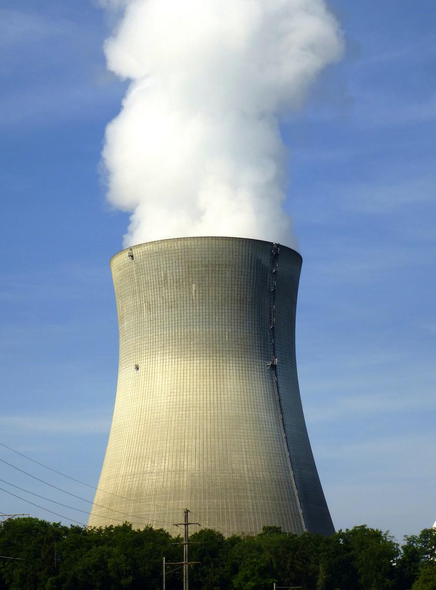 Tour de réfrigération de la centrale nucléaire de Leibstadt 