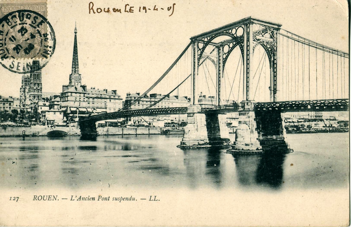 Rouen Suspension Bridge 