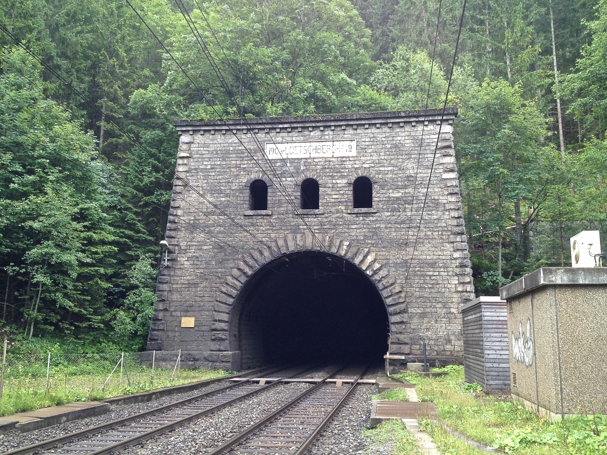 Lötschbergtunnel Nordportal 