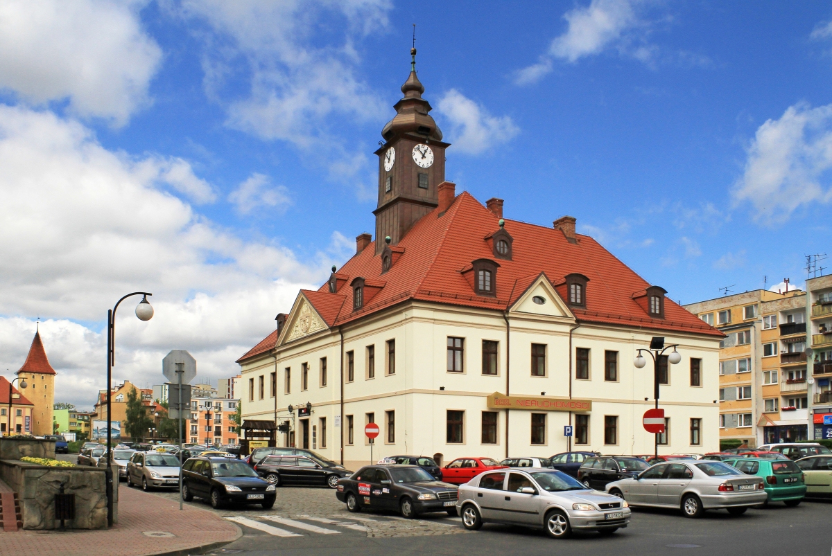 Rathaus von Lubin 
