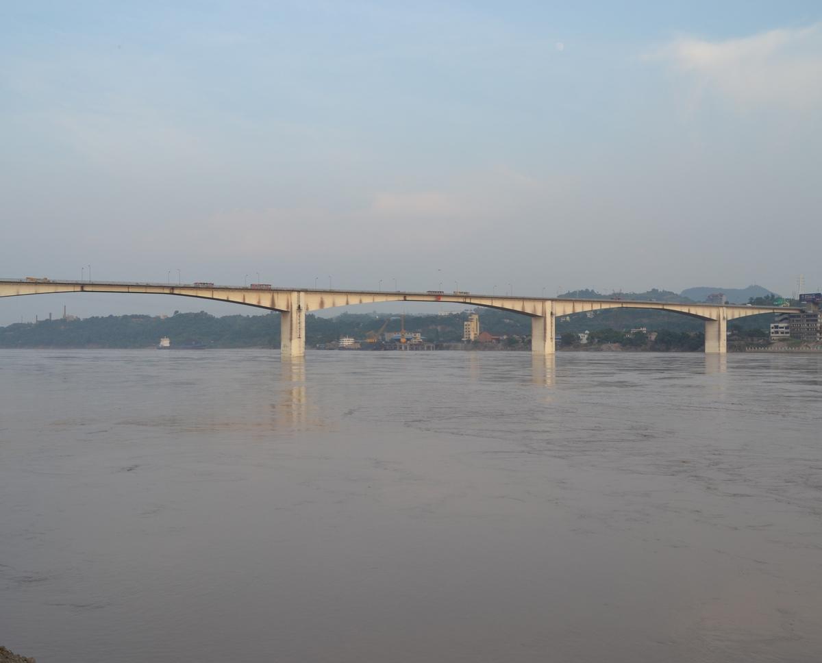 Jangtsekiangbrücke Luzhou 