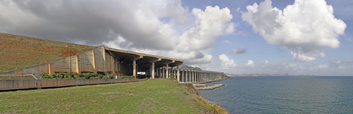 Madeira Airport Runway Bridge 