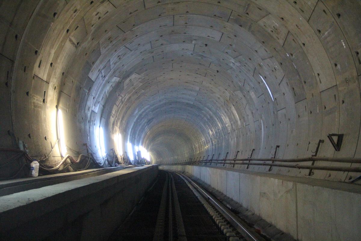 Tunnel ferroviaire sous le Bosphore 