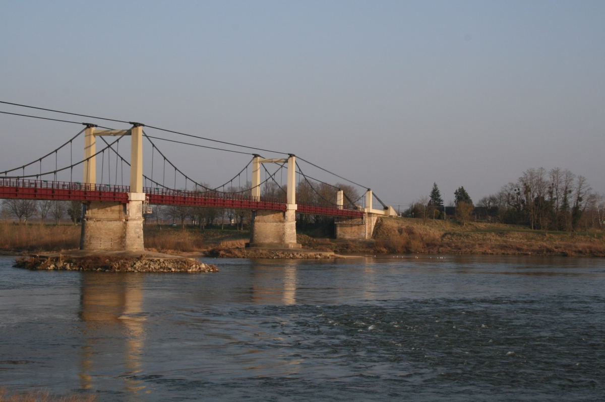 Hängebrücke Meung-sur-Loire 