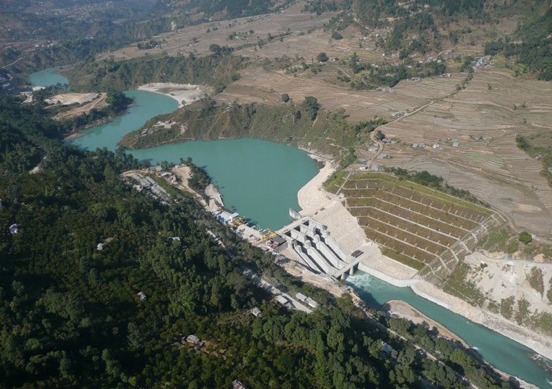 Wasserkraftwerk Middle Marsyangdi 