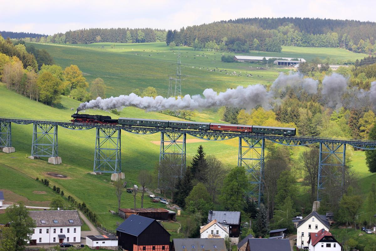 Eisenbahnviadukt Markersbach 