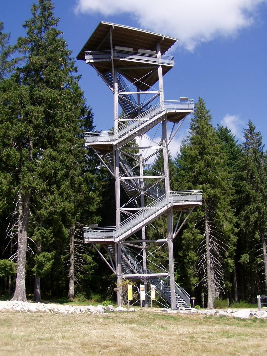 Structurae en Mont  Bessou  Observation Tower