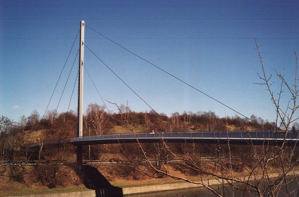 J. Wild Street Footbridge, Nuremberg, over de Main-Danube Canal 