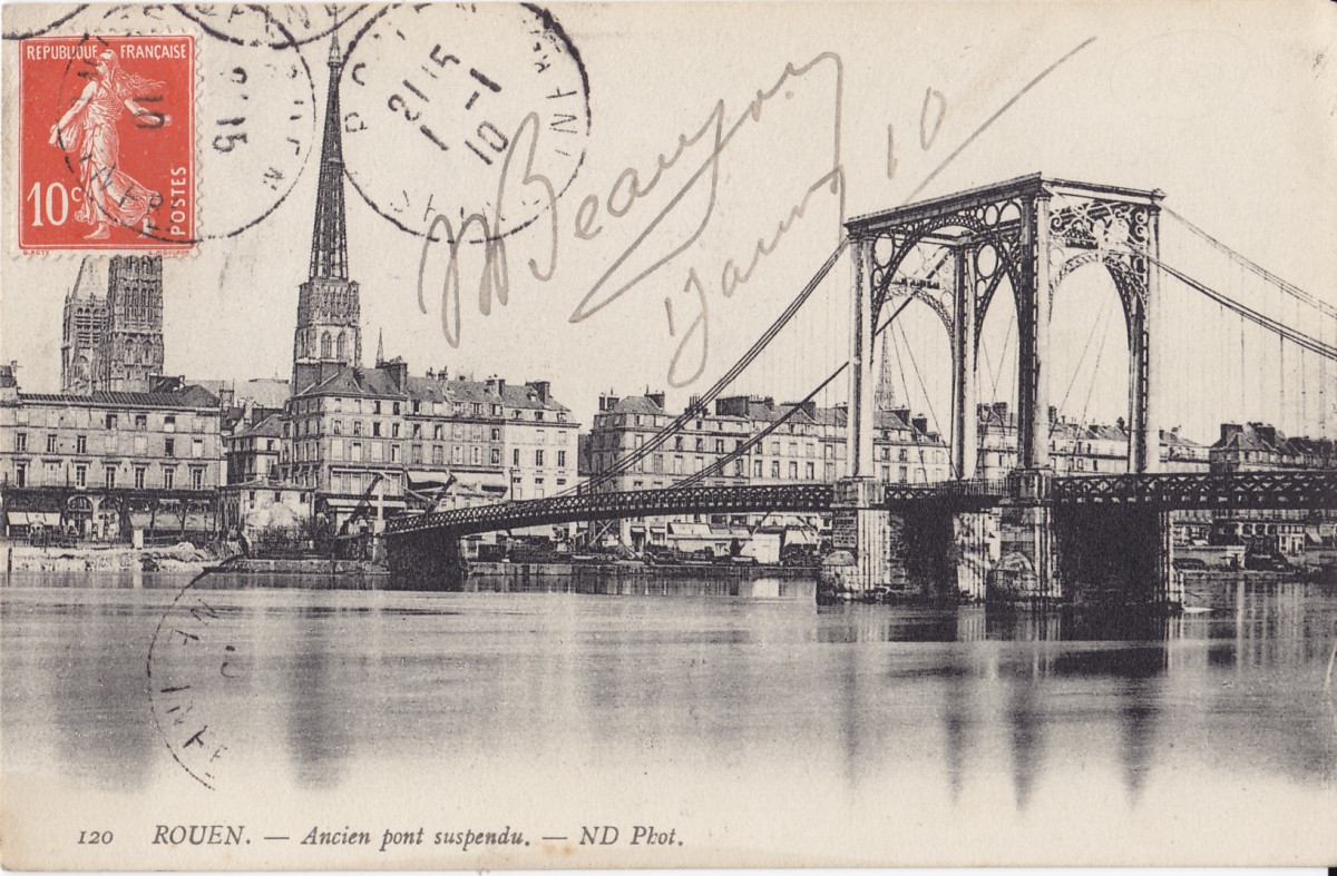 Pont suspendu de Rouen 