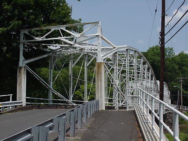 Neshanic Station Lenticular Truss Bridge 