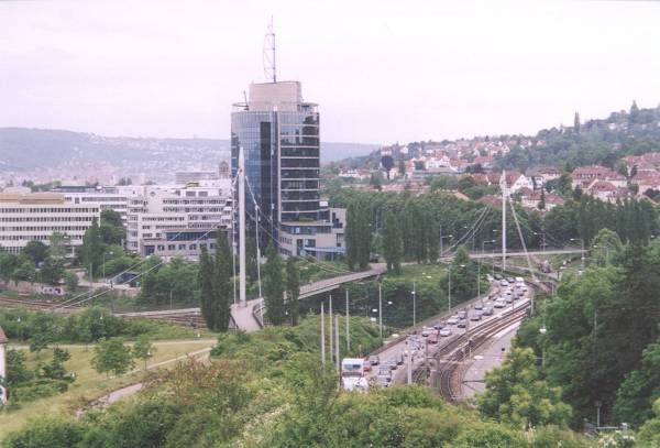 Fußgängerbrücken am Nordbahnhof, Stuttgart 