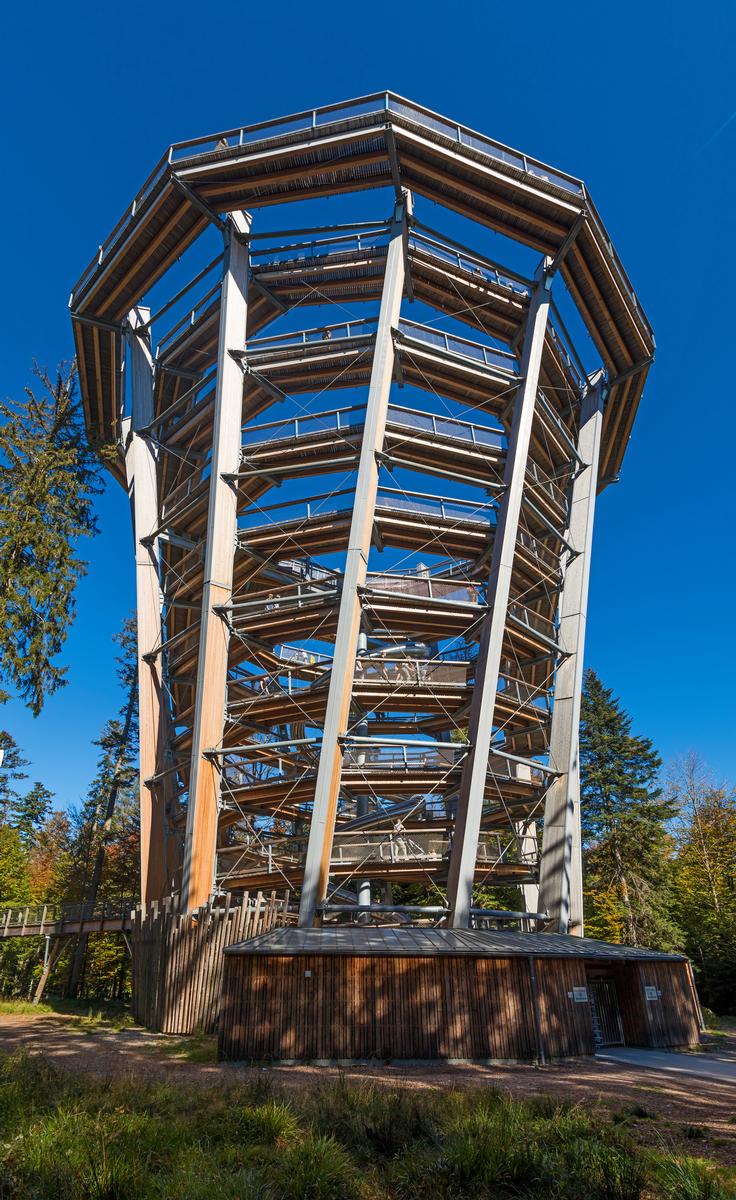 Observation tower of the Black Forest Canopy Walk 