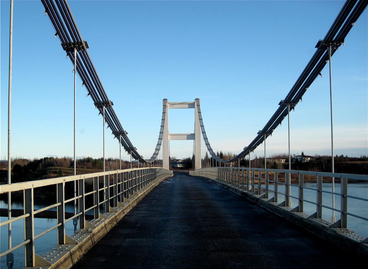 Hängebrücke Laugarás 