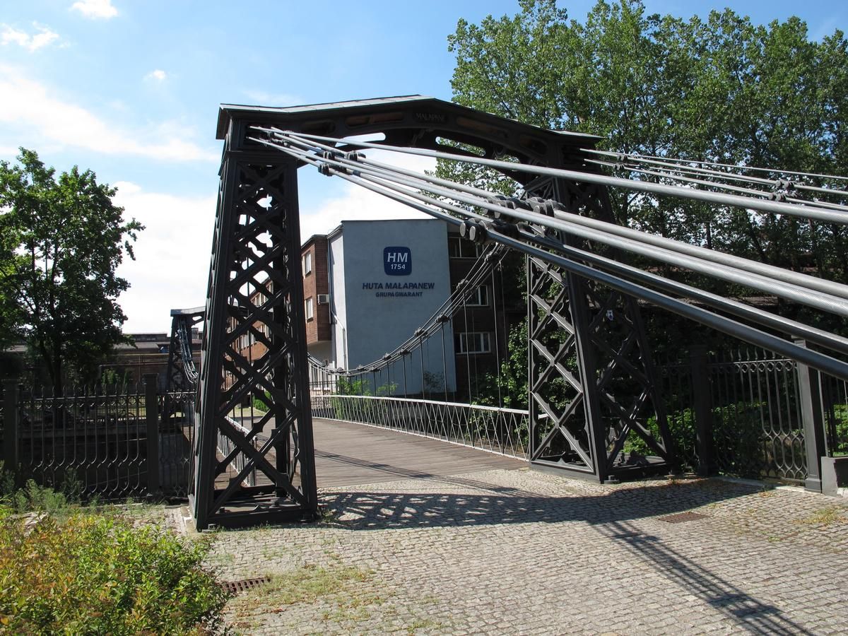Ozimek Suspension Bridge 
