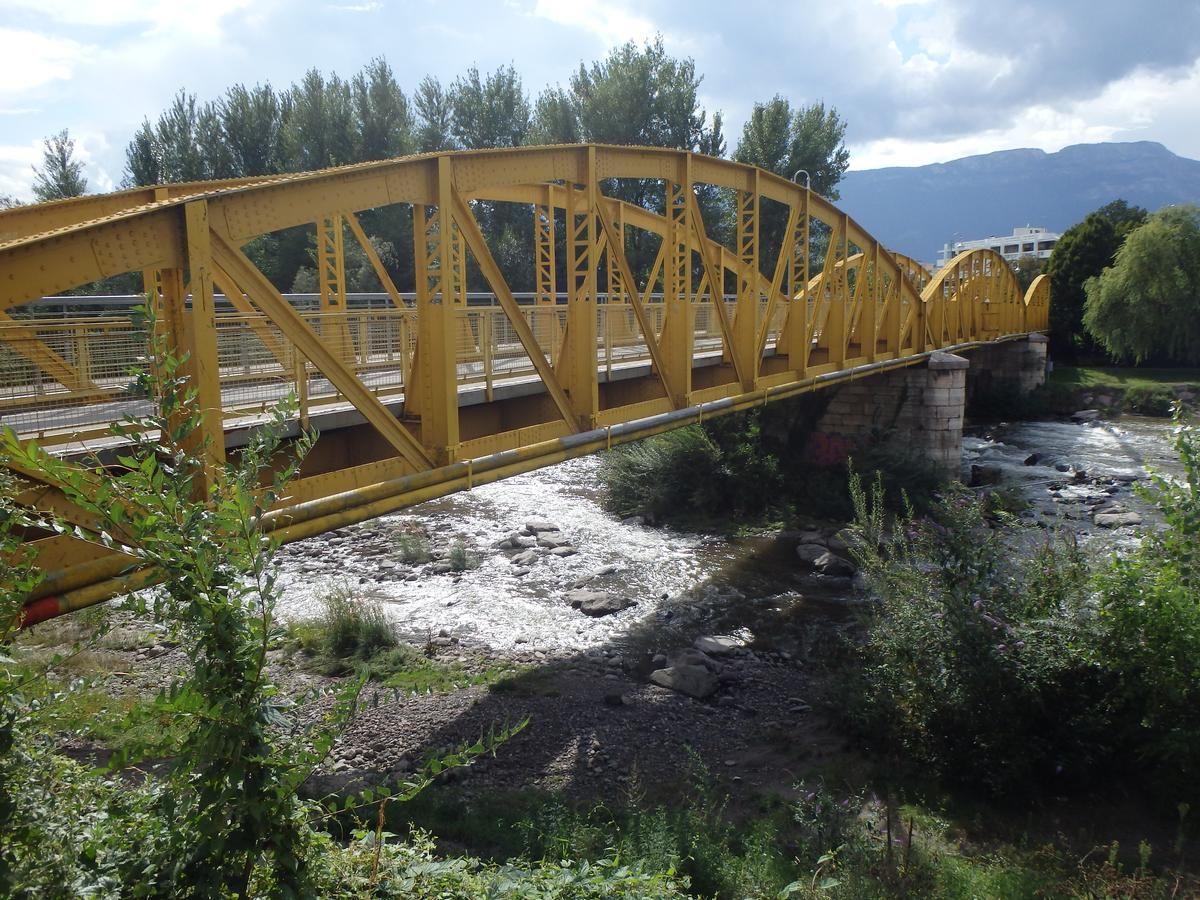 Ehemalige Talfer-Brücke der Bozen-Meran Bahn 