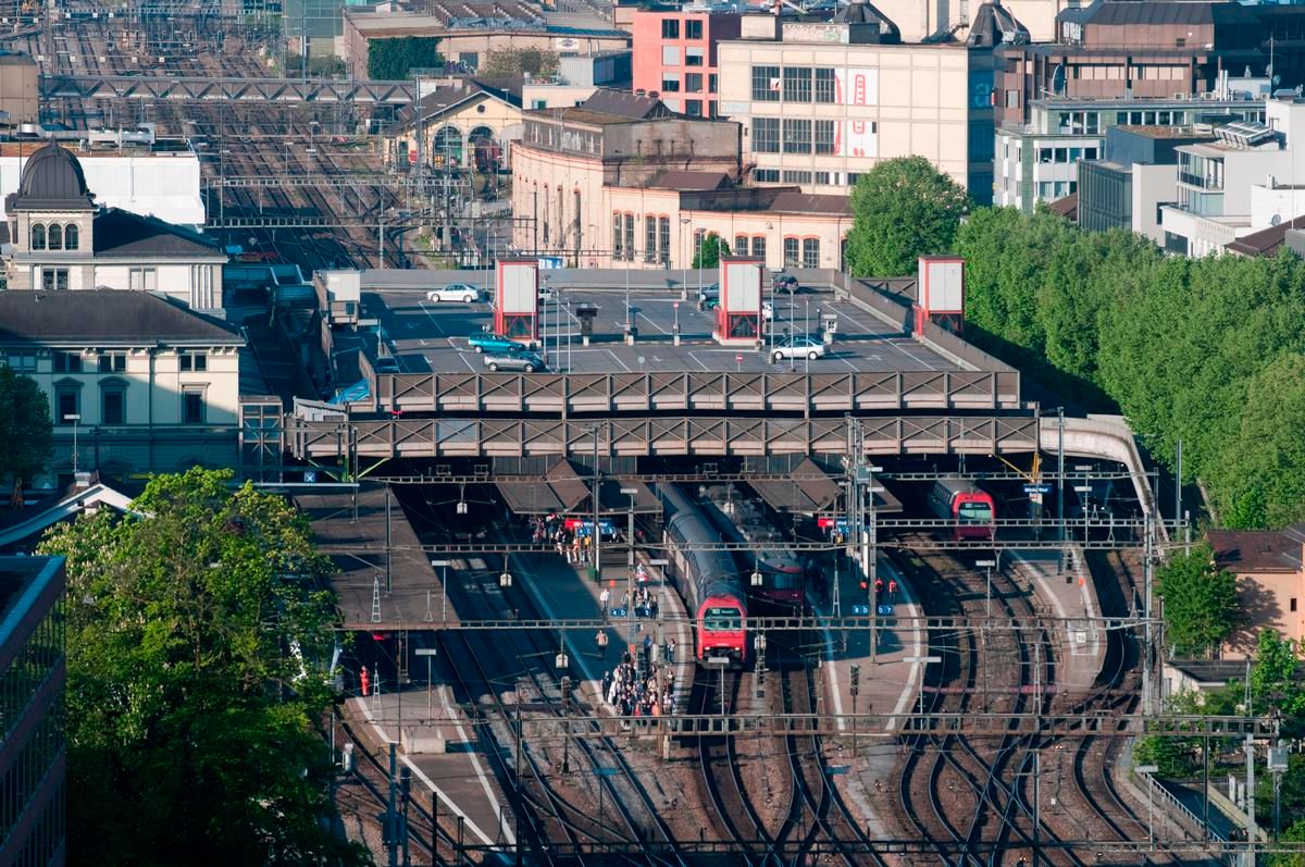 Winterthur Central Station Parking Structure 