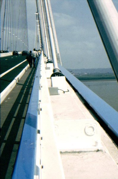 Normandie-Brücke zwischen Le Havre und Honfleur in Frankreich 