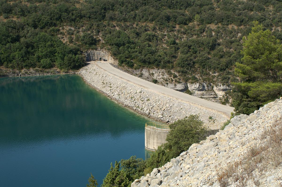 Dam on the Verdon, Gréoux-les-Bains 