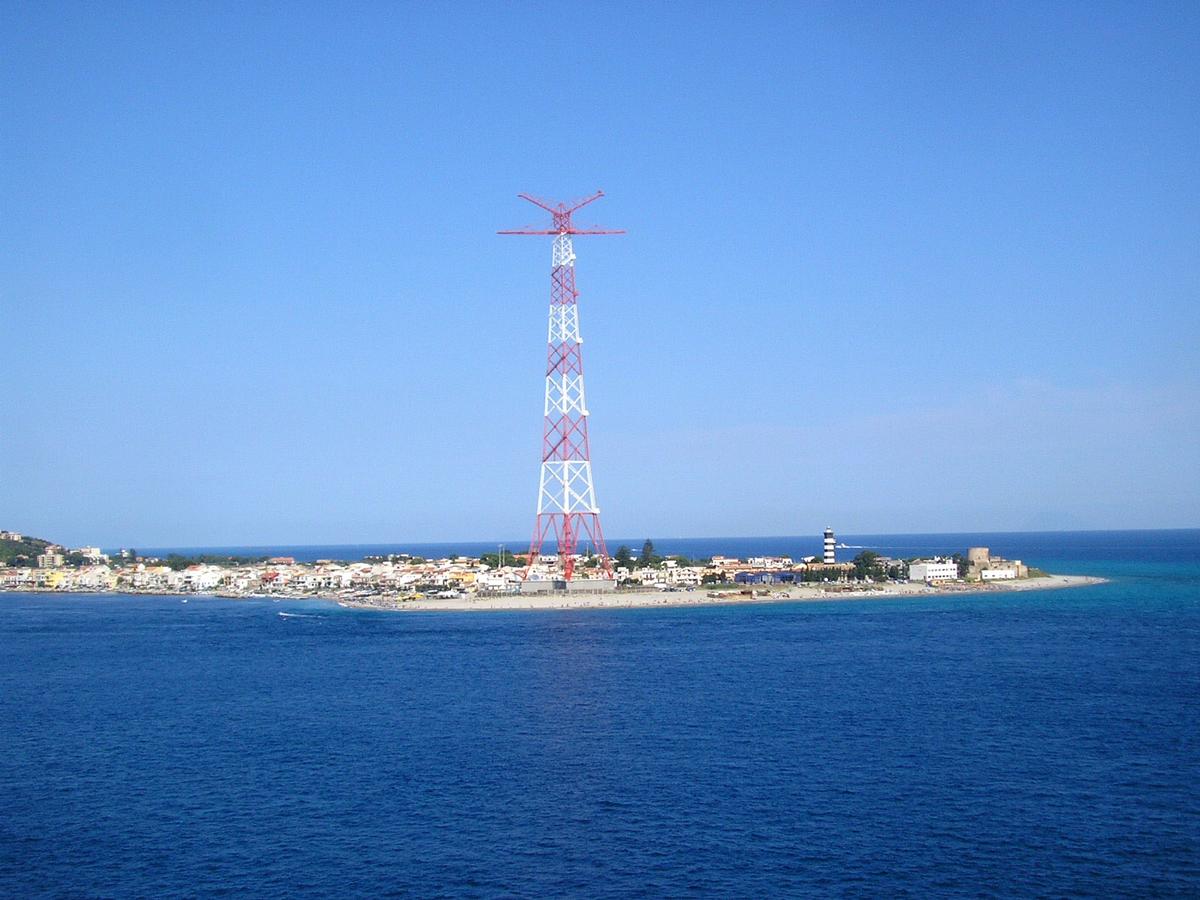 Messina Straits High-Voltage Pylons 