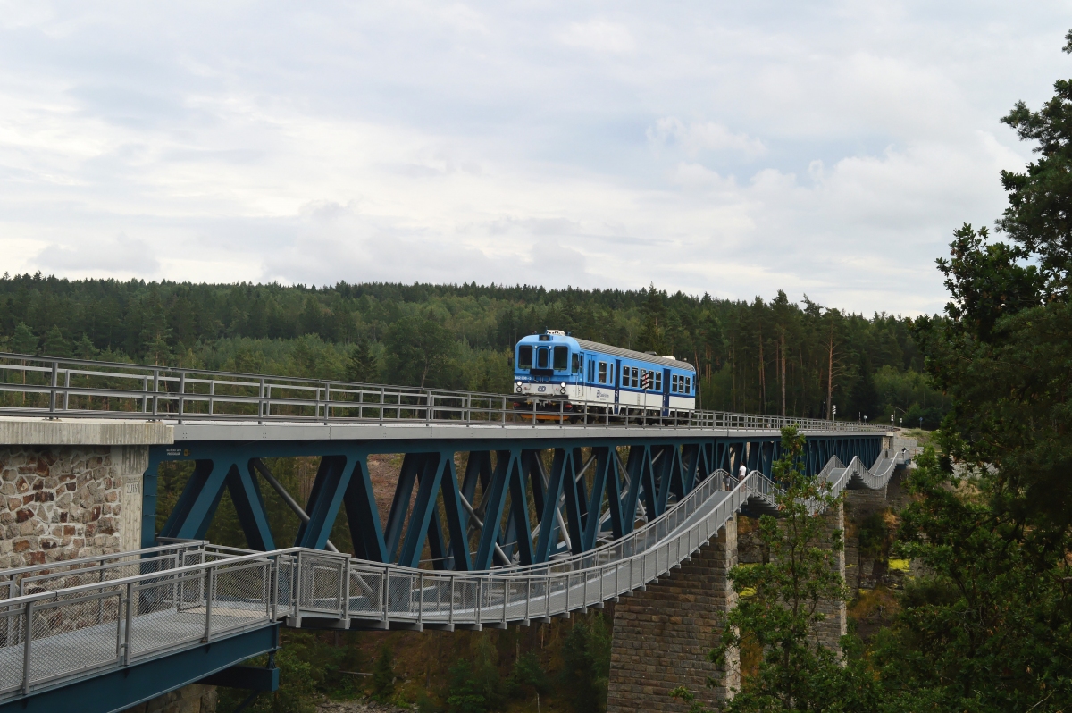 Eisenbahnviadukt Pňovany 