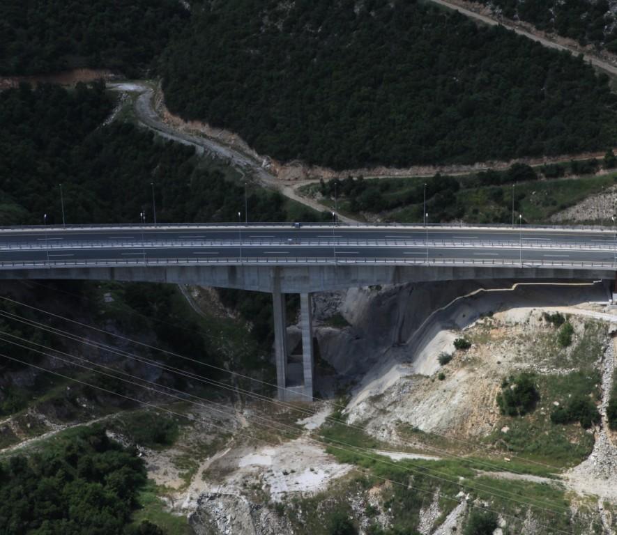 Autobahnbrücke Polymylos 