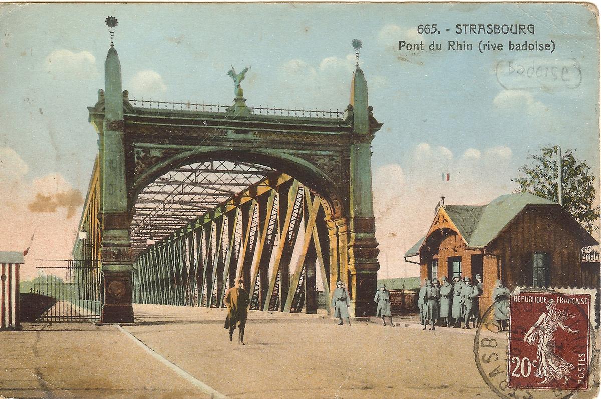 Straßenbrücke Straßburg-Kehl 