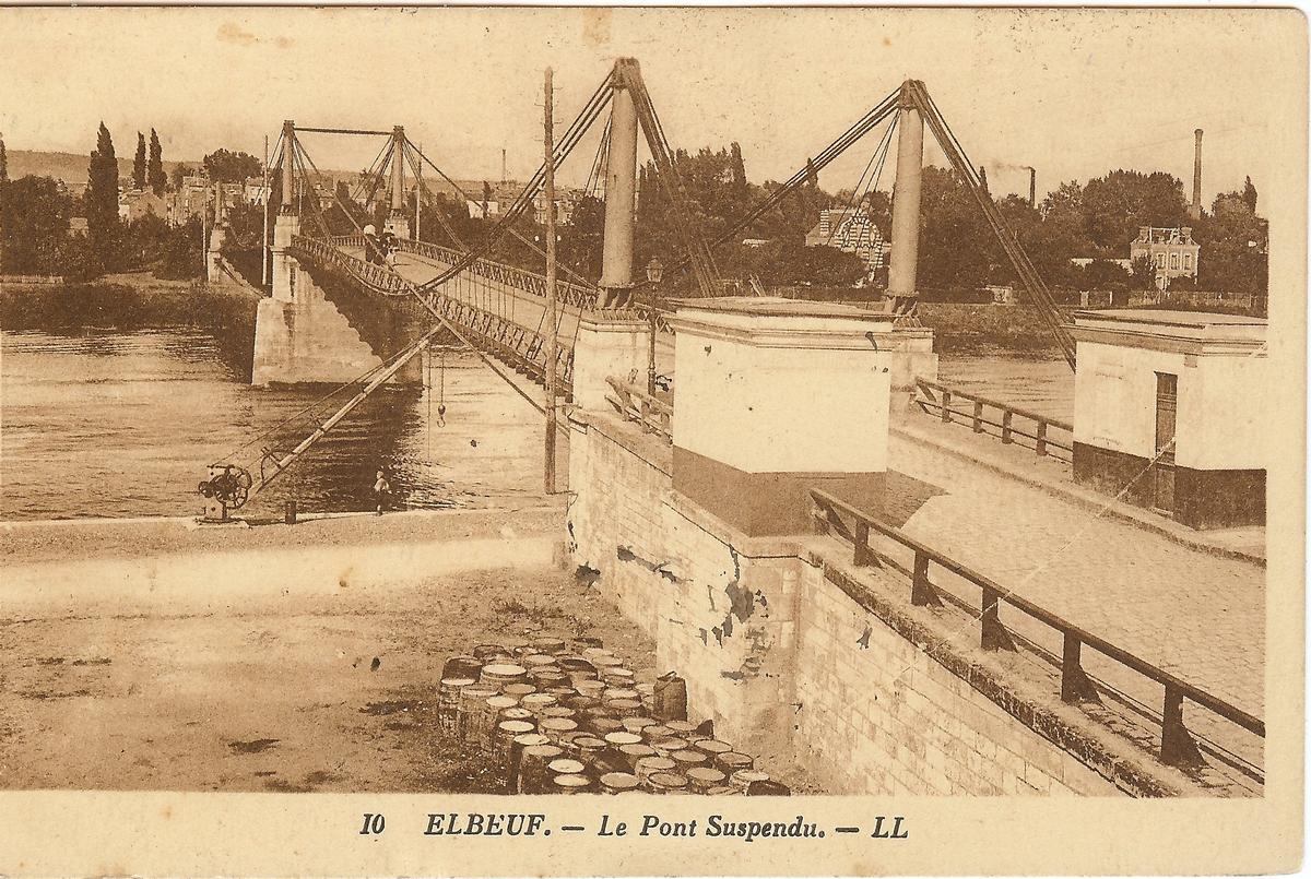 Pont suspendu d'Elbeuf 